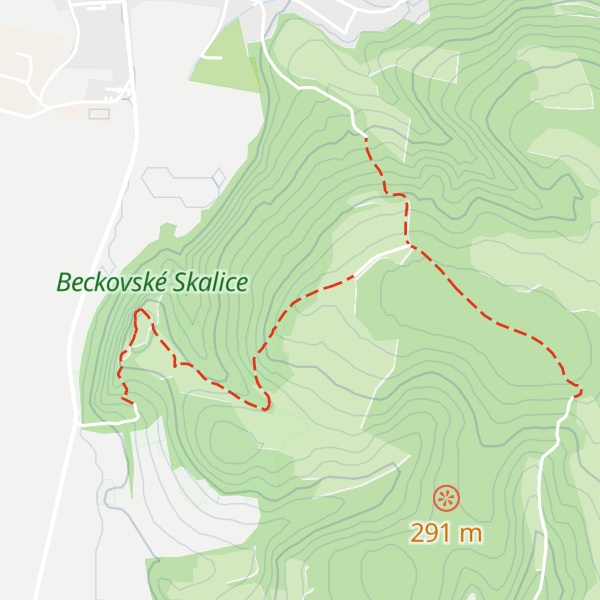 Map of Skalice
