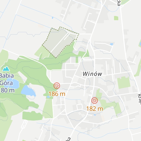 Map of Winowiec