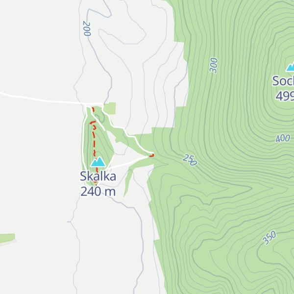 Map of Poľovnícko-športová strelnica Kočovce