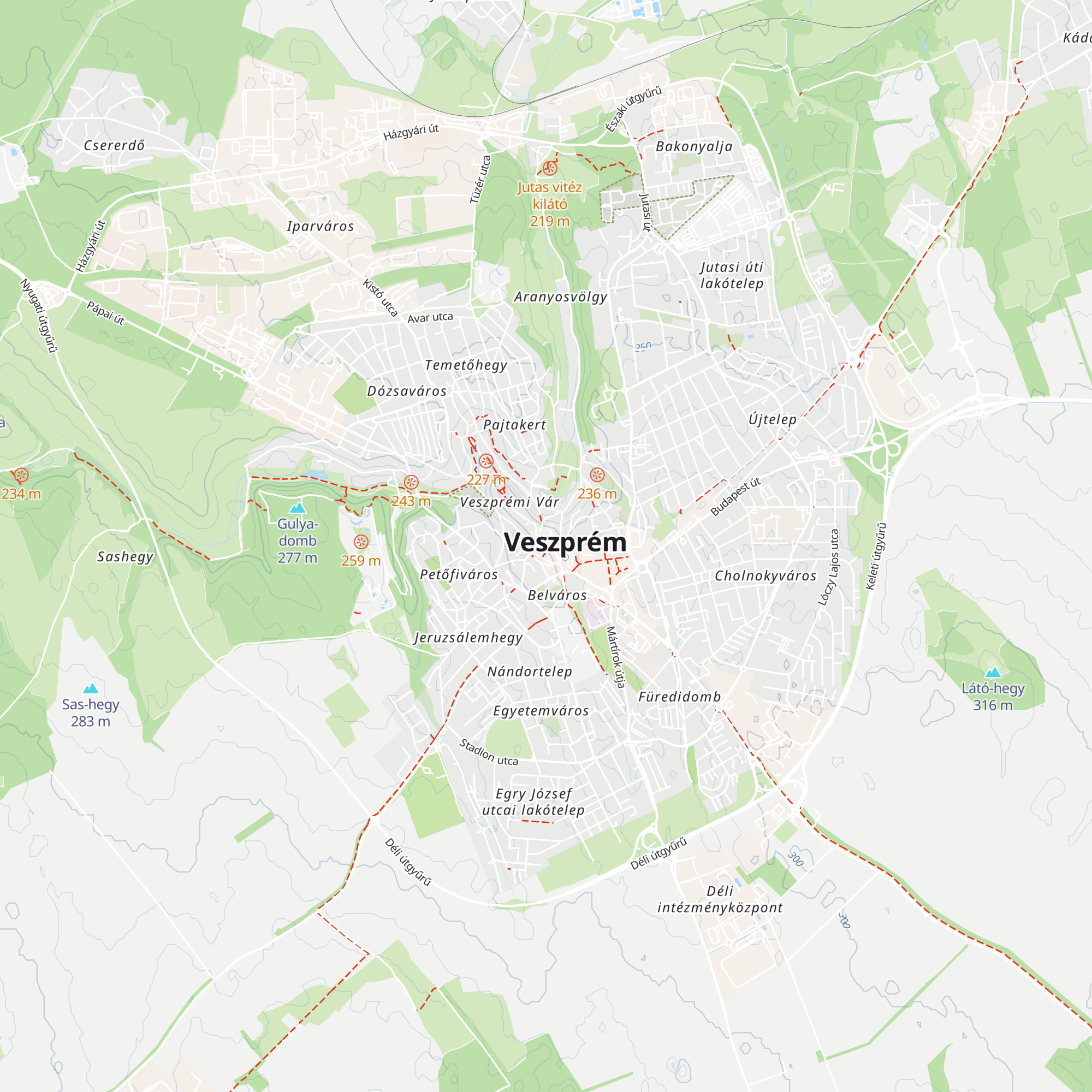 Tourinform Iroda map