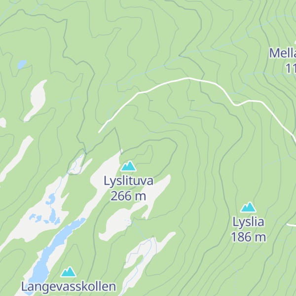 Map of Gråsteinlikollen