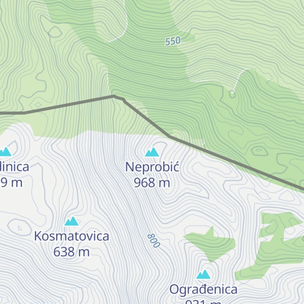 Map of Neprobić