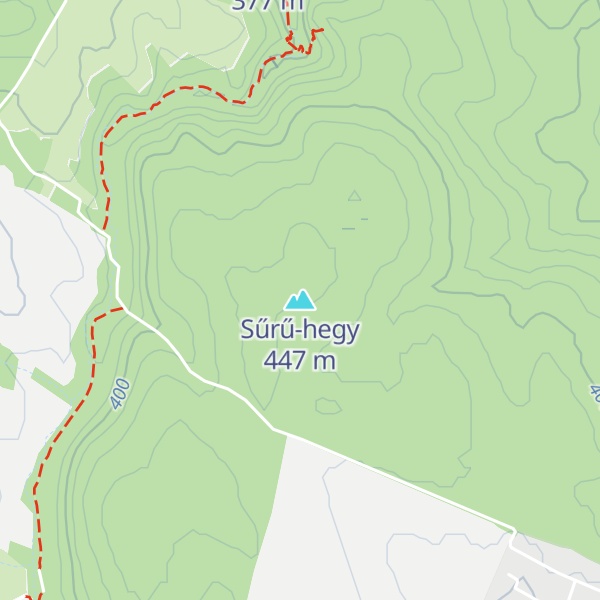 Map of Sűrű-hegy