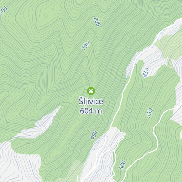 Map of Šljivice