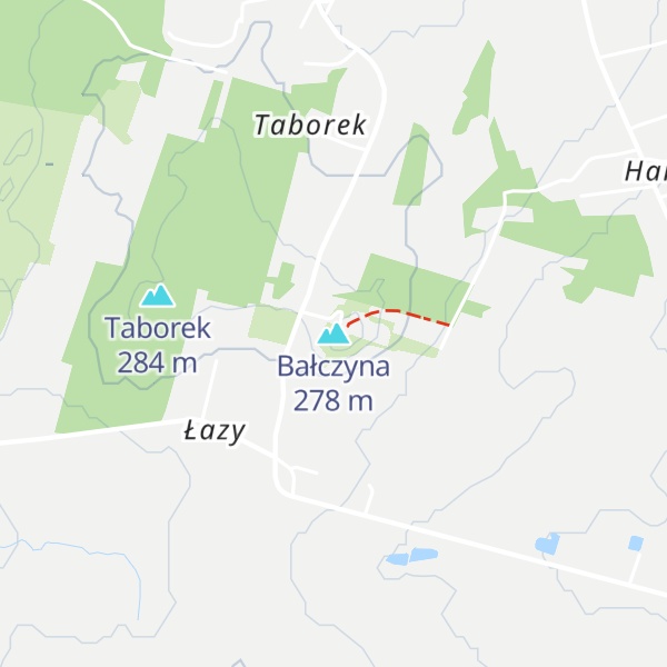 Map of Bałczyna