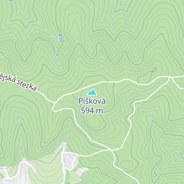 Map of Píšková