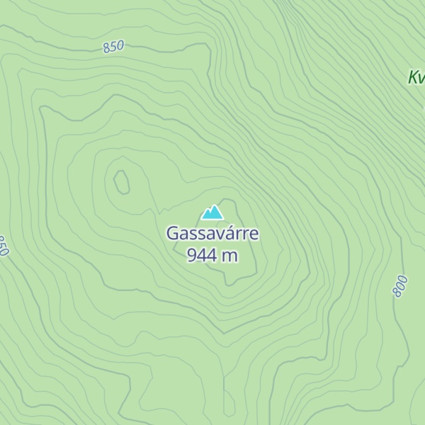 Map of Gassavárre