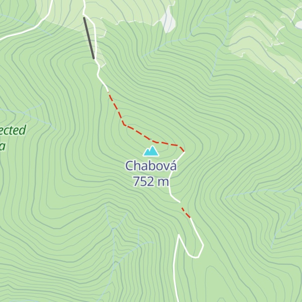 Map of Chabová