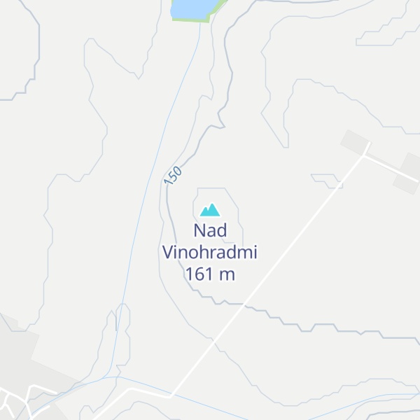 Map of Nad Vinohradmi