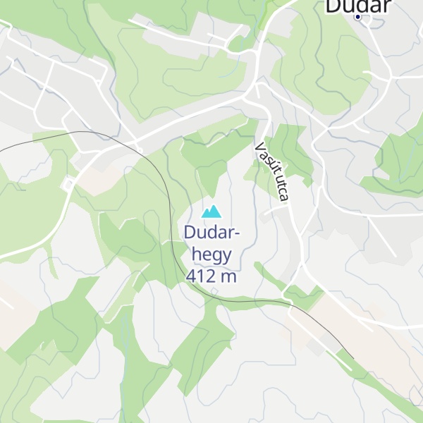 Map of Dudar-hegy