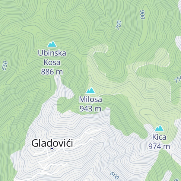 Map of Milosa