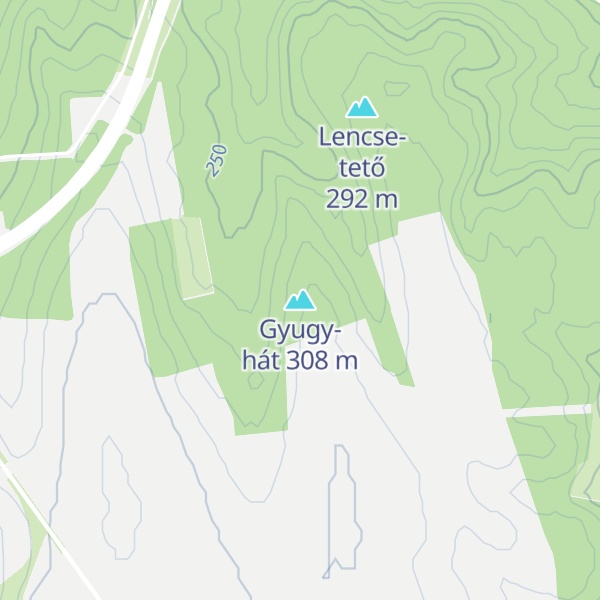 Map of Gyugy-hát