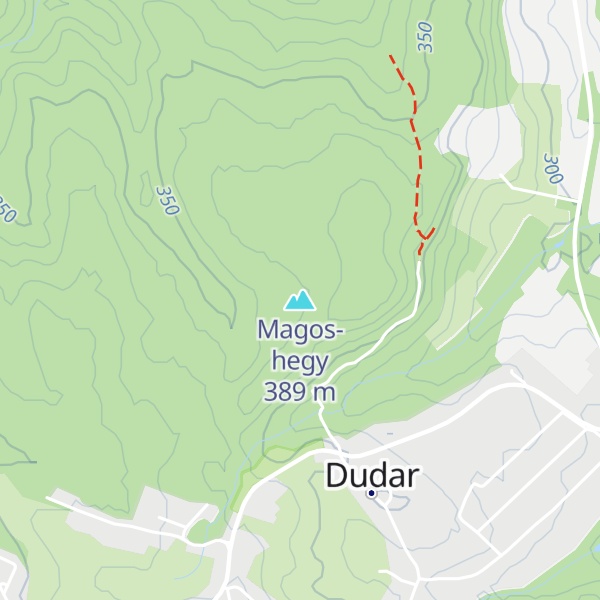 Map of Magos-hegy