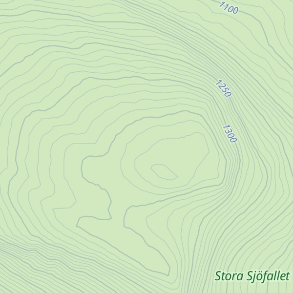 Map of Stuor Átjek