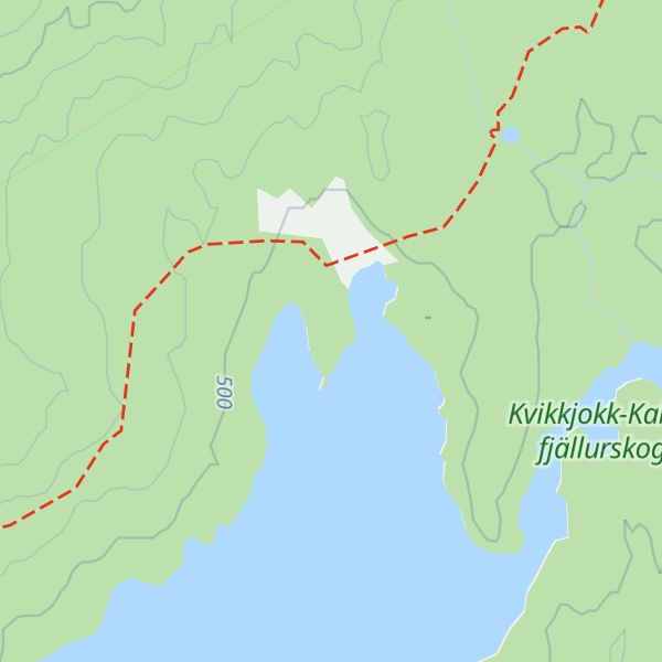 Map of Pårte Fjällstuga