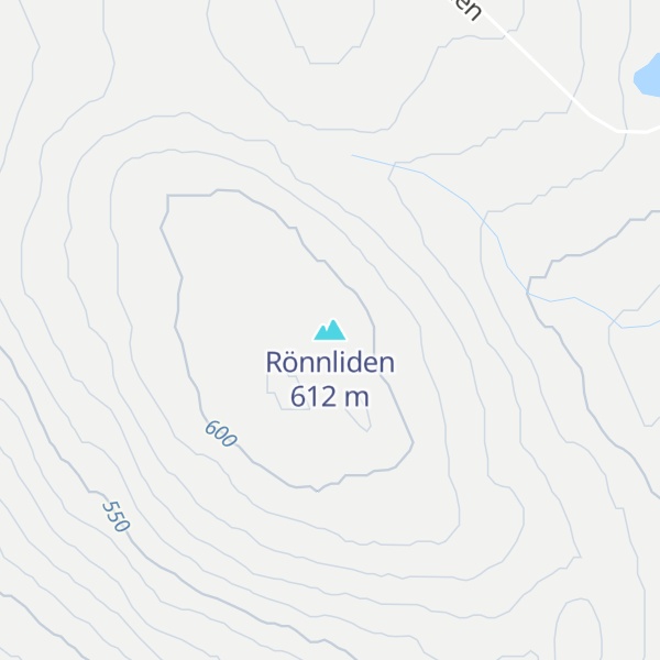 Map of Rönnliden