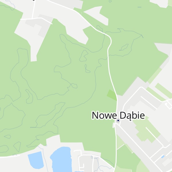 Map of Dębia Góra