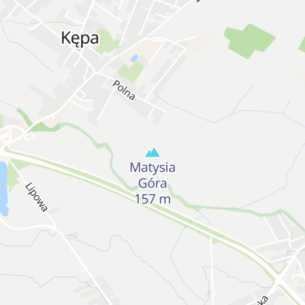 Map of Matysia Góra