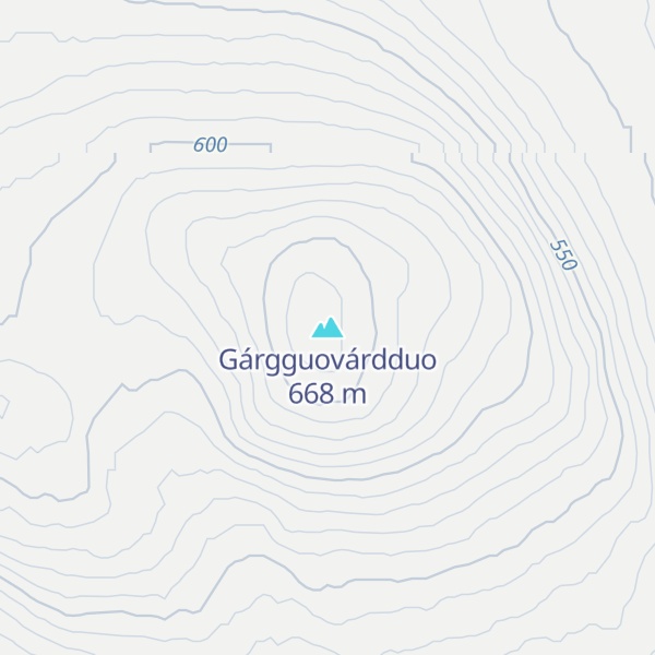 Map of Gárgguovárdduo
