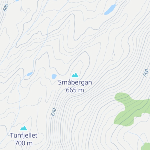 Map of Småbergan