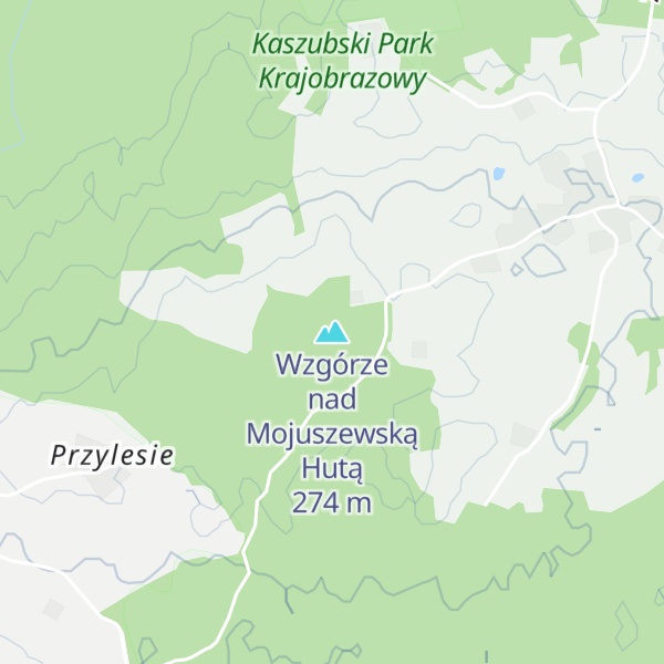 Map of Wzgórze nad Mojuszewską Hutą