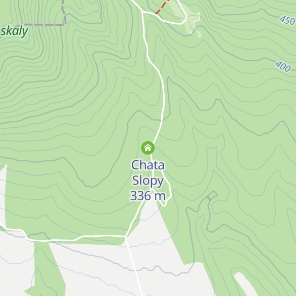 Map of Chata Slopy