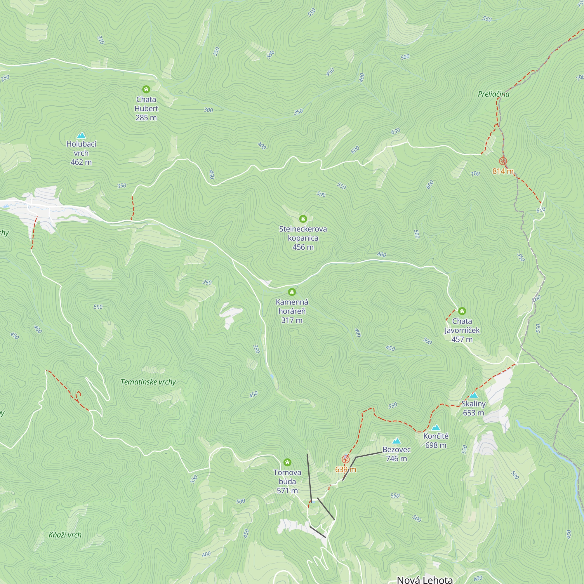 Kamenná horáreň map