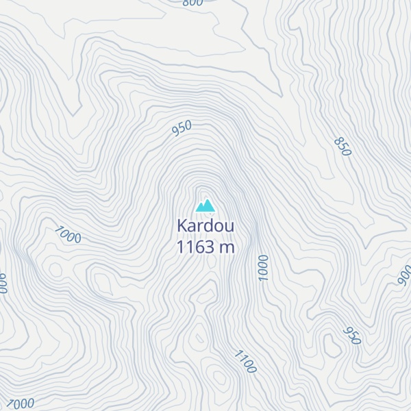 Map of Kardou