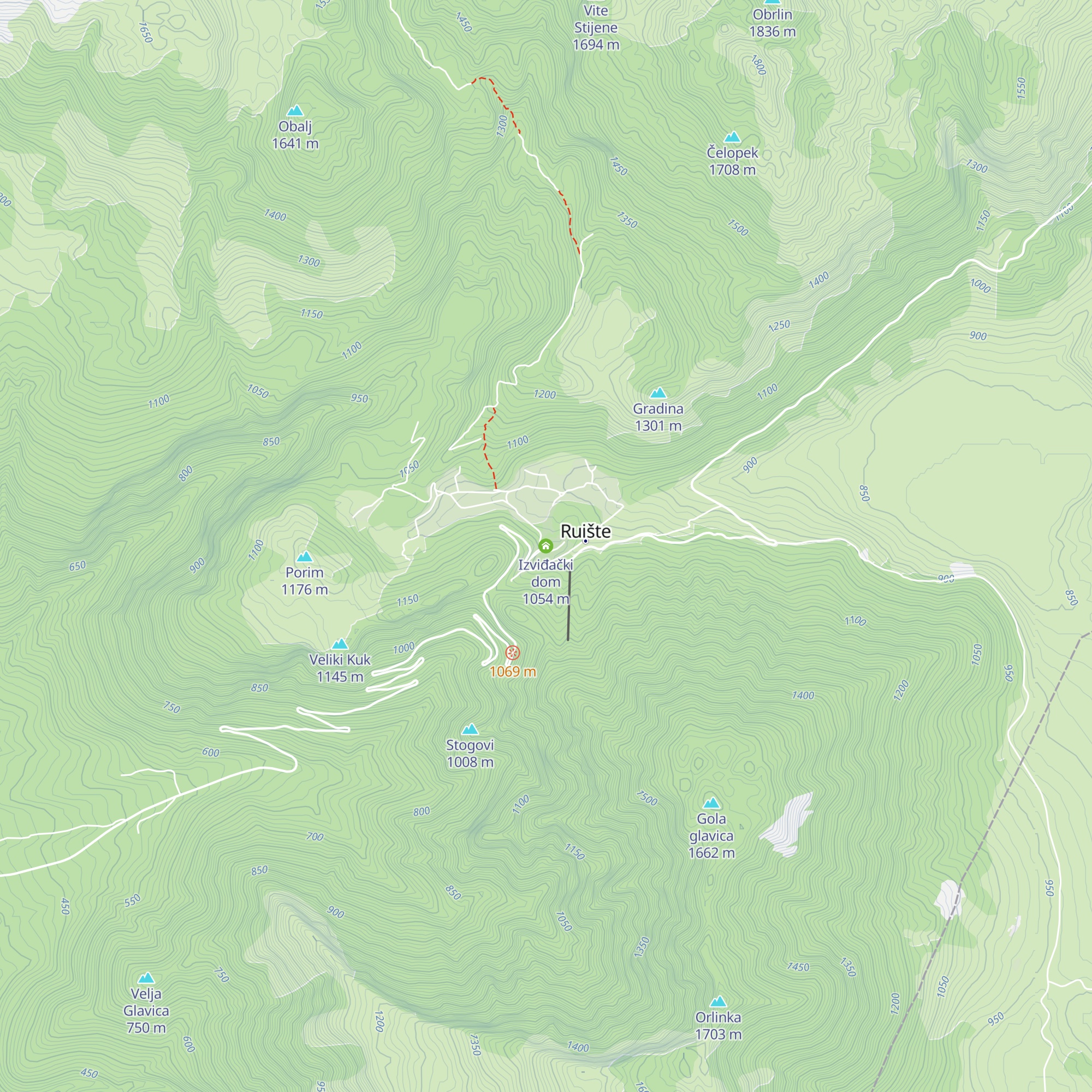 Izviđački dom map