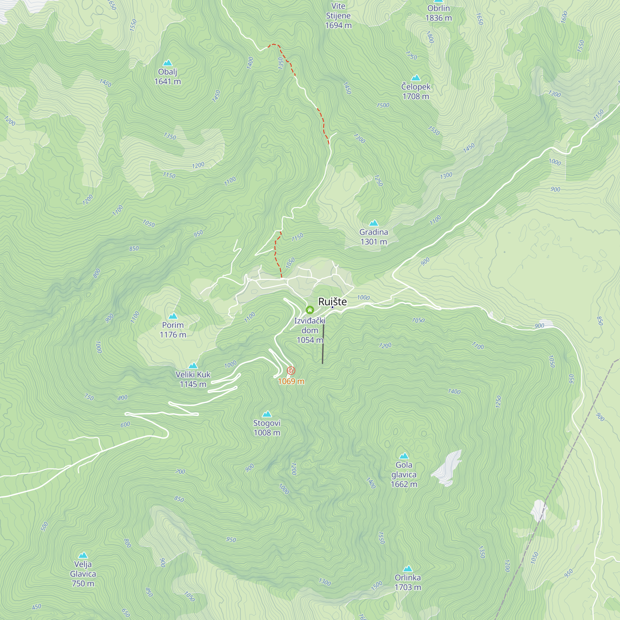Izviđački dom map