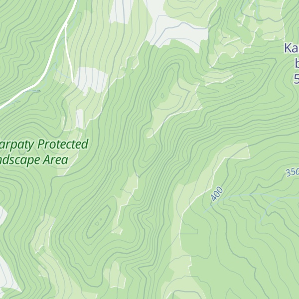 Map of Mestský vrch