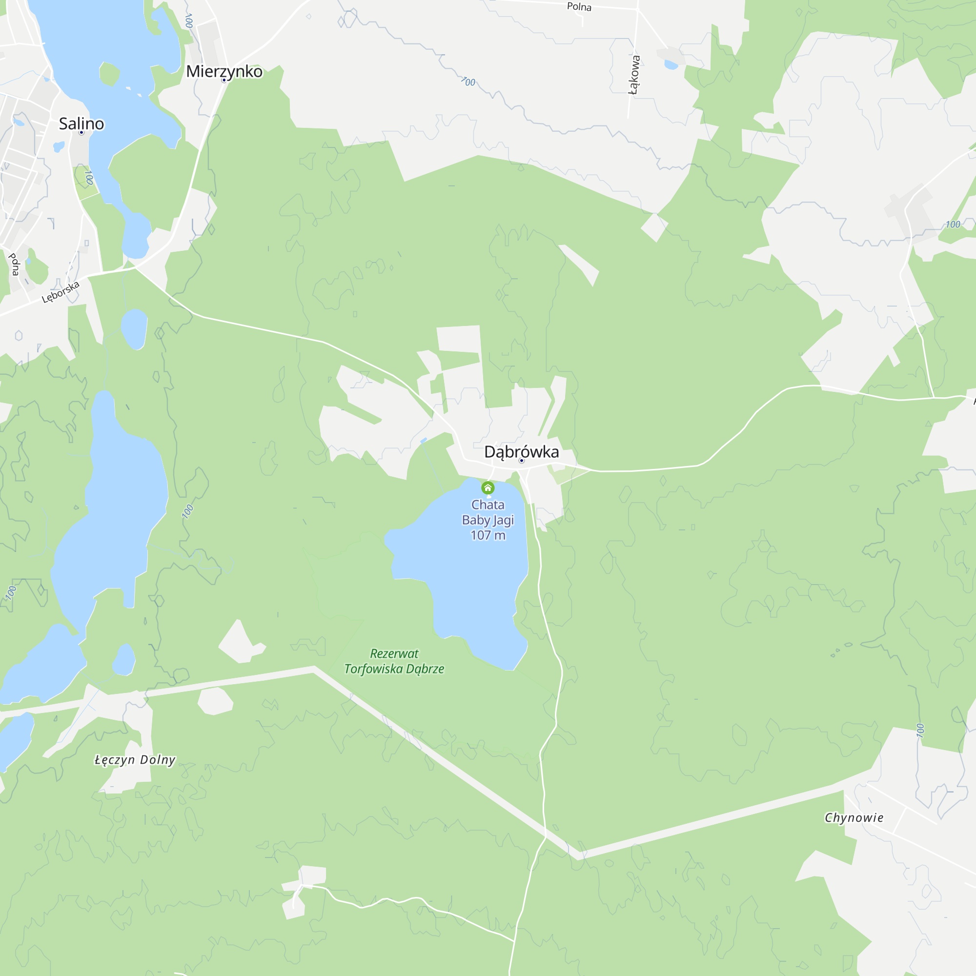 Chata Baby Jagi map