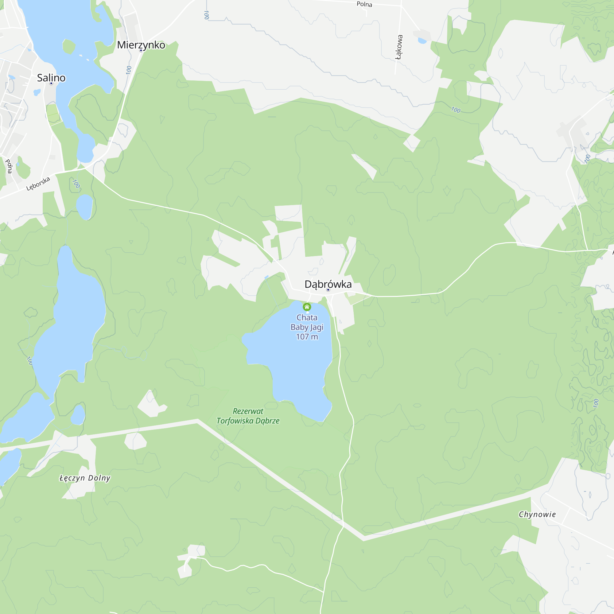 Chata Baby Jagi map