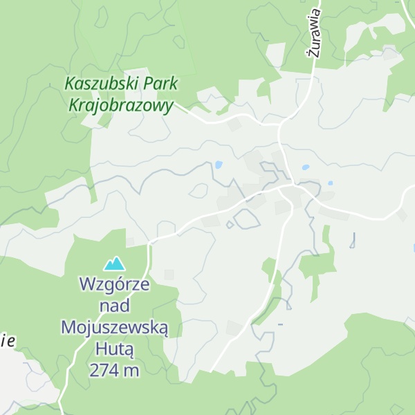 Map of Wzgórze II nad Mojuszewską Hutą