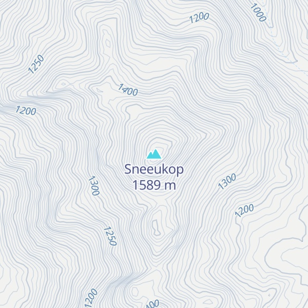 Map of Sneeukop