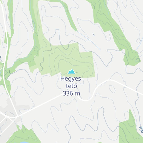Map of Hegyes-tető