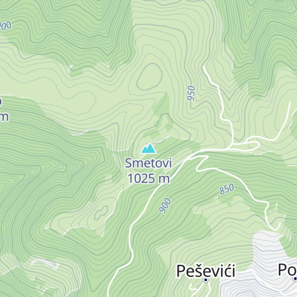 Map of Smetovi