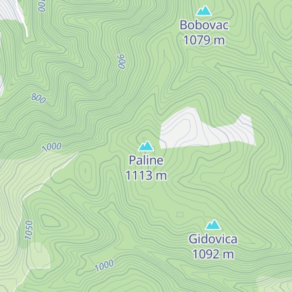Map of Paline