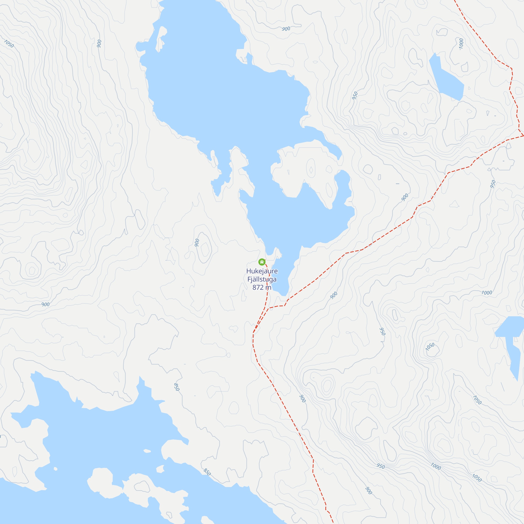 Hukejaure Fjällstuga map
