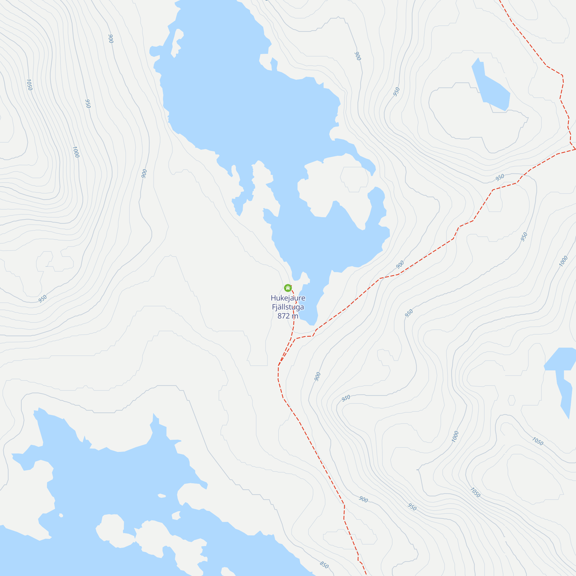 Hukejaure Fjällstuga map
