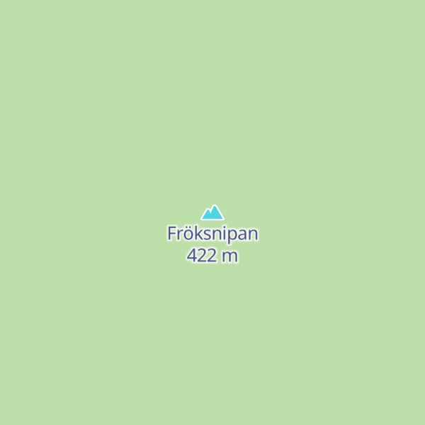 Map of Fröksnipan