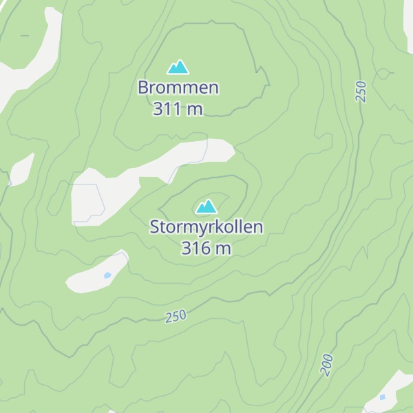 Map of Stormyrkollen