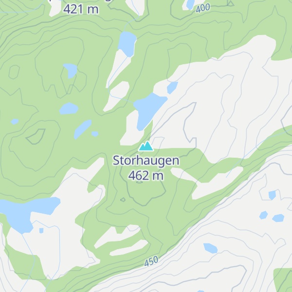 Map of Storhaugen