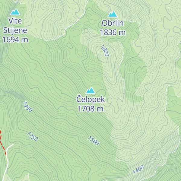 Map of Čelopek