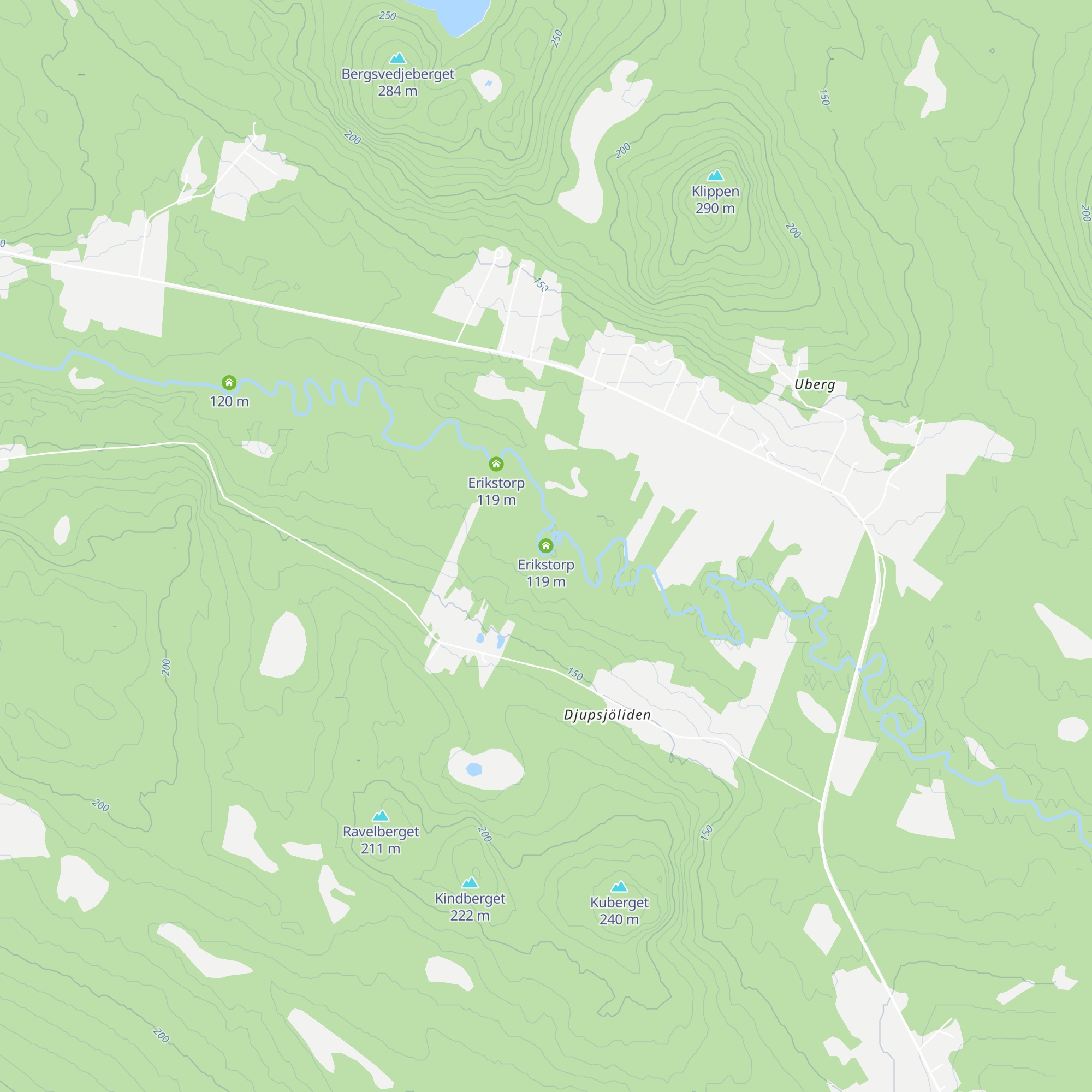 Erikstorp map