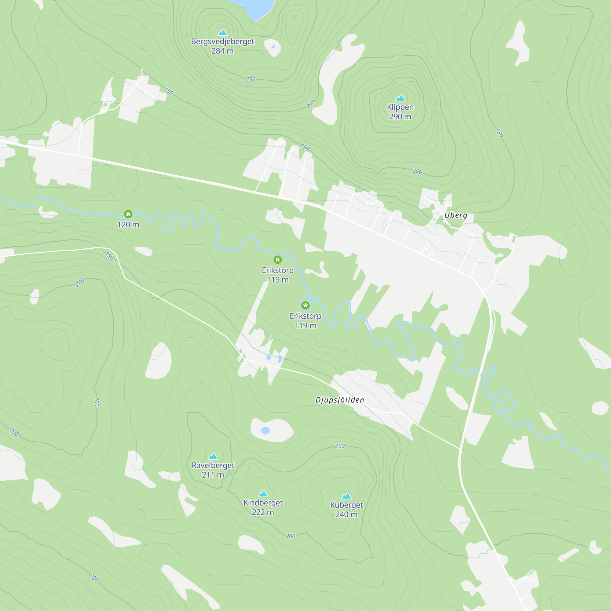 Erikstorp map