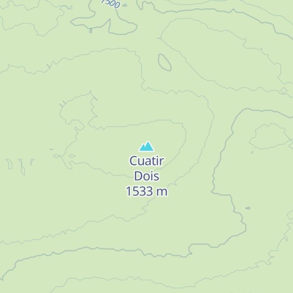 Map of Cuatir Dois