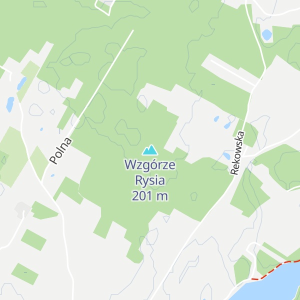 Map of Wzgórze Rysia