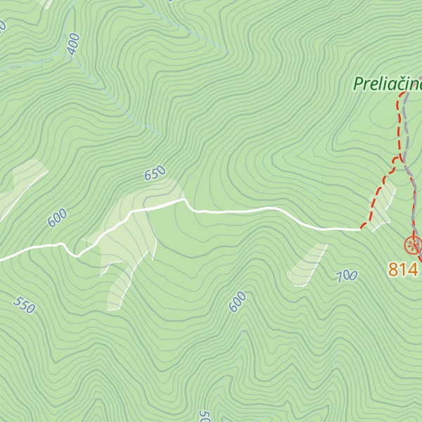 Map of Útulňa Medvedica