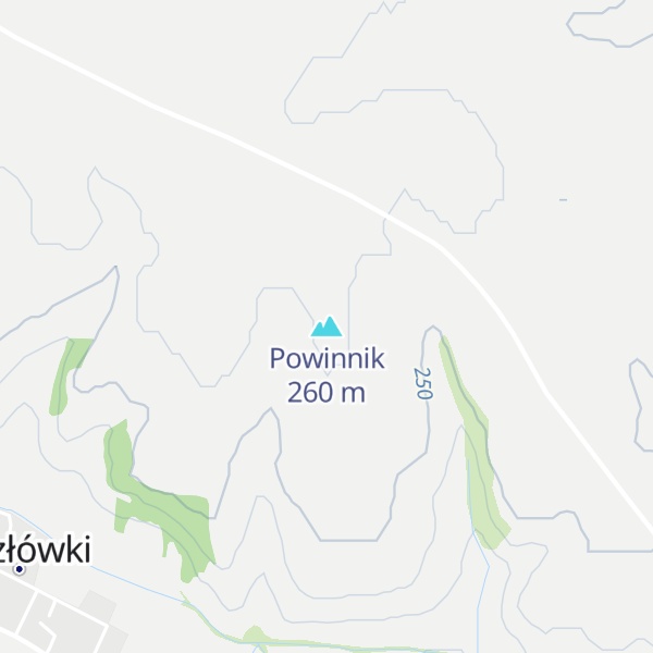 Map of Powinnik